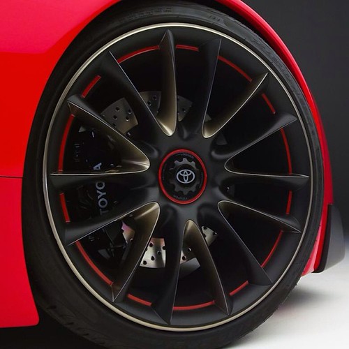 Toyota FT-1 concept #red #wheelporn #carporn #sexy #slammed #low #devil #cargram #carporn