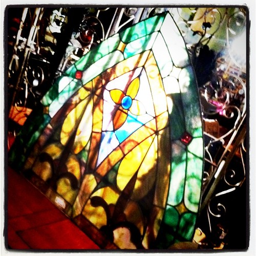 Sexy stained glass window!