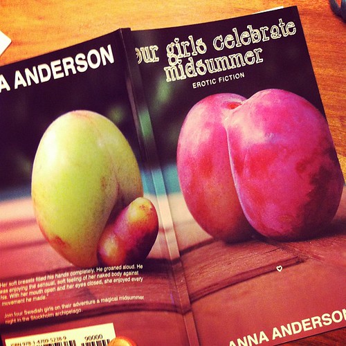 I grew a couple of sexy ones that year! Made a good cover shot ;) #fruitporn #swedish #naughty #books #erotica #instagram #iphoneography