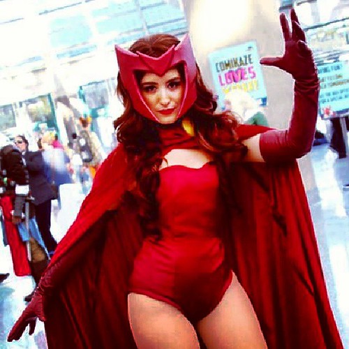 scarlet witch #latergram #comikaze13 #comikaze #comikaze2013 #comikazeexpo #comicbookconvention #Marvel #scarletwitch #cosplay #cosplayers #costume #comics #comicbookgeek #sexywitch #sexy #redhead #heroesandvillains #nerdalert #iheartgeeks #ilovenerds #ge