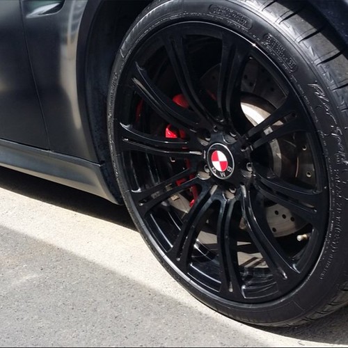 19' M Double spoke alloy #wheels on a 2011 #bmw #m3 frozen #black #instagood #sexy