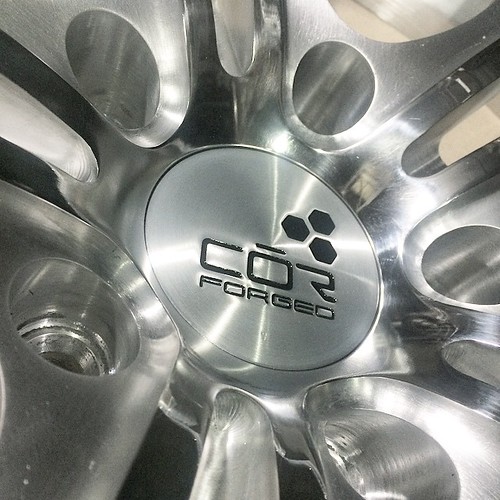 COR Finishing. High polished face and brushed aluminum windows. #corwheels #customwheels #customrims #customfitments #powdercoating #corfinishing #wemakewheels #sexy #miami