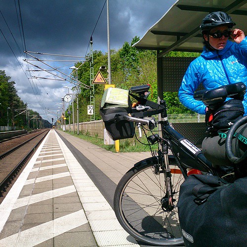 #sexy #bluesky and #fork #endless #Brandenburg #cyclingtime