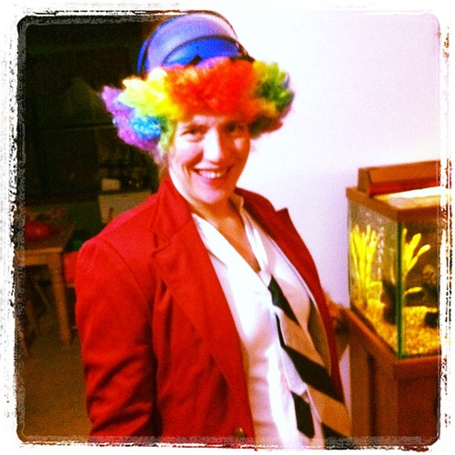 My wife, the Sexy Pregnant Police Clown