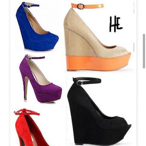 Shoe of the Week live on www.fashionbyhe.com ankle straps are sexy