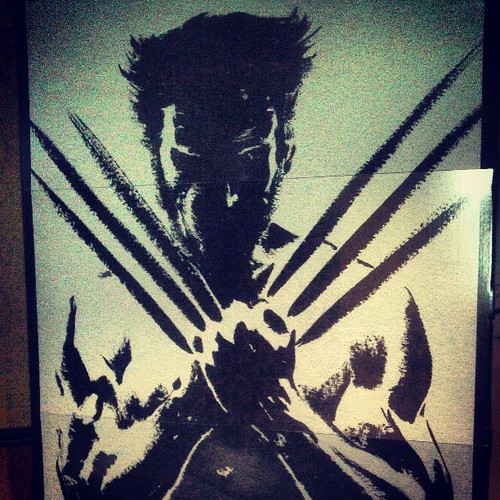 Awesome movie but if you have to pee HOLD IT until the VERY END!!! HAHA there is an easter egg (a scene in the end credits) #wolverine #hughjackman #sexy #awesome